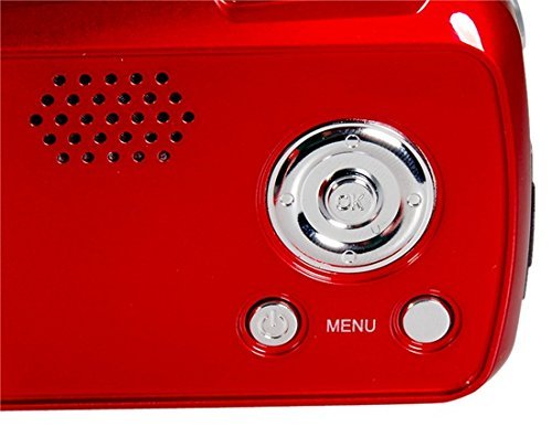 DV139 1.8 Inch TFT Screen 12.0MP Mini HD DV Digital Video Camera 4X Digital Zoom with Microphone (Red) N6