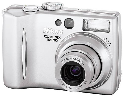 Nikon Coolpix 5900 5MP Digital Camera with 3x Optical Zoom