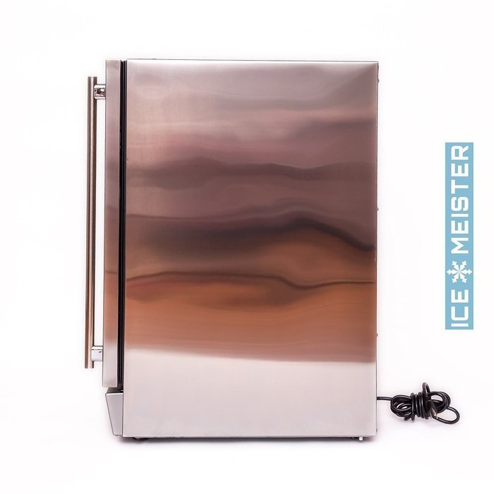 NEW Icemeister Undercounter 50 Lb Cube Quality Ice Machine Az-20d - NSF & UL Certified -Outdoor Use Approved