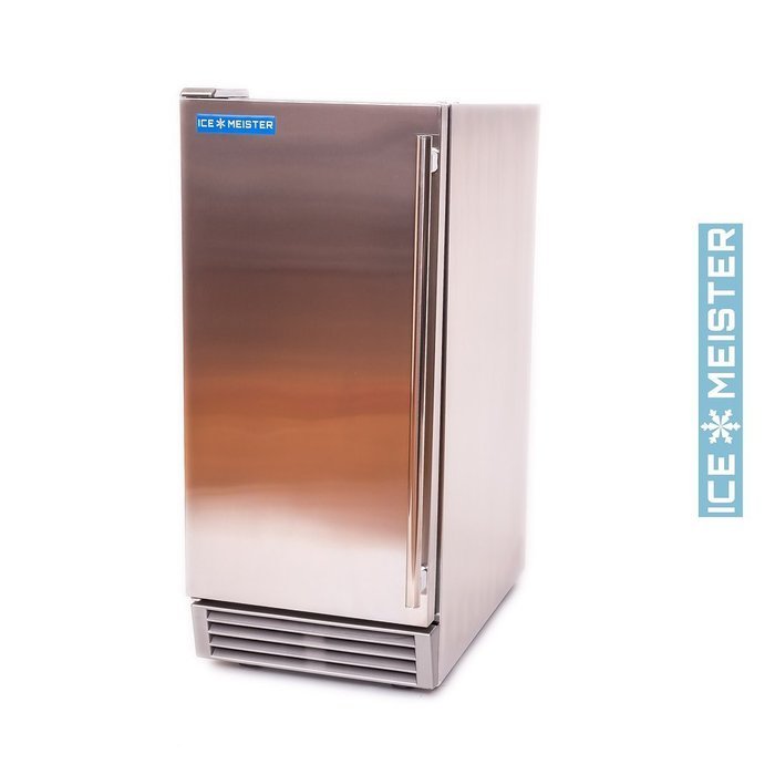 NEW Icemeister Undercounter 50 Lb Cube Quality Ice Machine Az-20d - NSF & UL Certified -Outdoor Use Approved N2