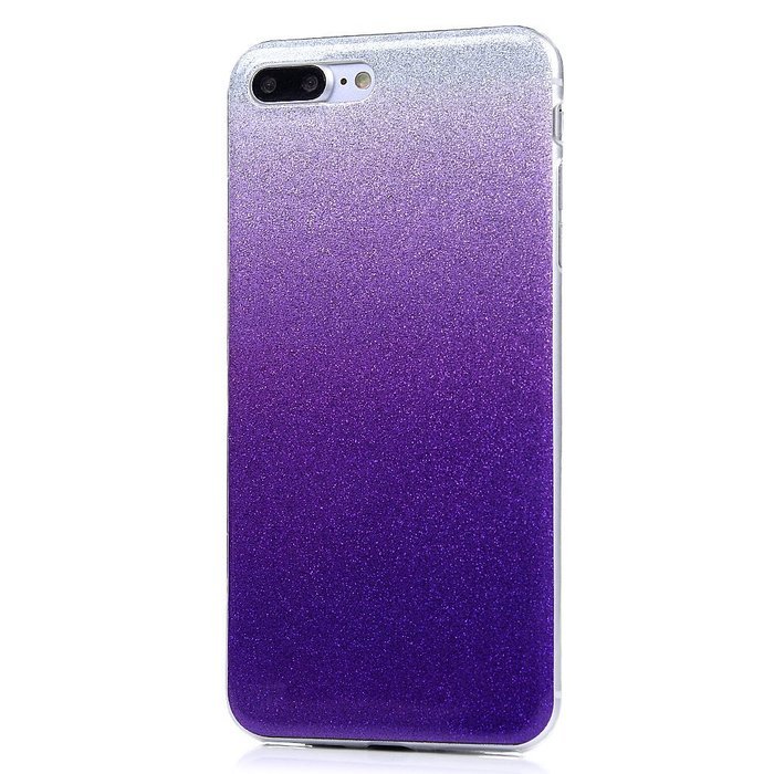 iPhone 7 Plus Case (5.5 inch) - Shockproof Flexible Soft TPU Rubber Skin Gel Bumper Protective Case Shiny Glitter... N43