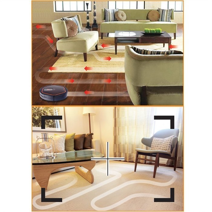 iClebo Arte YCR&ndash;M05 Smart Home/Office Vacuum Cleaner & Floor Mopping Robot - Cleans Methodicaly with Camera Recognition... N2