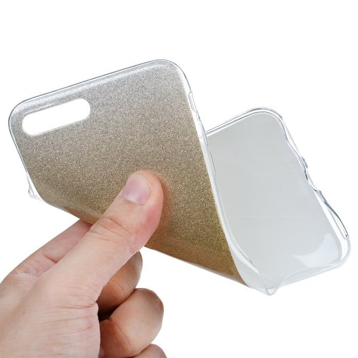 iPhone 7 Plus Case (5.5 inch) - Shockproof Flexible Soft TPU Rubber Skin Gel Bumper Protective Case Shiny Glitter... N47