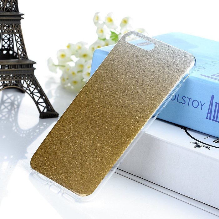 iPhone 7 Plus Case (5.5 inch) - Shockproof Flexible Soft TPU Rubber Skin Gel Bumper Protective Case Shiny Glitter... N48