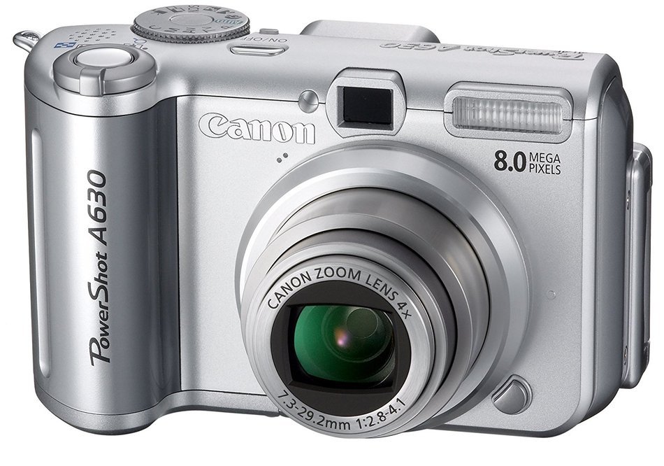 Canon PowerShot A630 8MP Digital Camera with 4x Optical Zoom N2