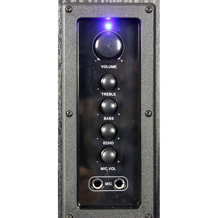 VM Audio Floorstanding Home Bluetooth Tower Speakers, Black (Pair) | SRAT10-BK N3