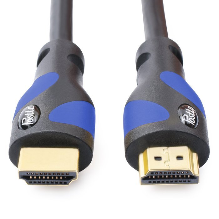 Postta Ultra High Speed HDMI Cable(30 Feet)HDMI 2.0V Support 4K 2160P,1080P,3D,Audio Return and Ethernet - 1 Pack N4