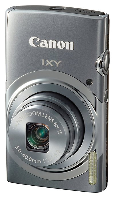 Canon Digital Camera IXY 130 about 16MP 8 times optical zoom IXY130 (Gray) - International Version N4