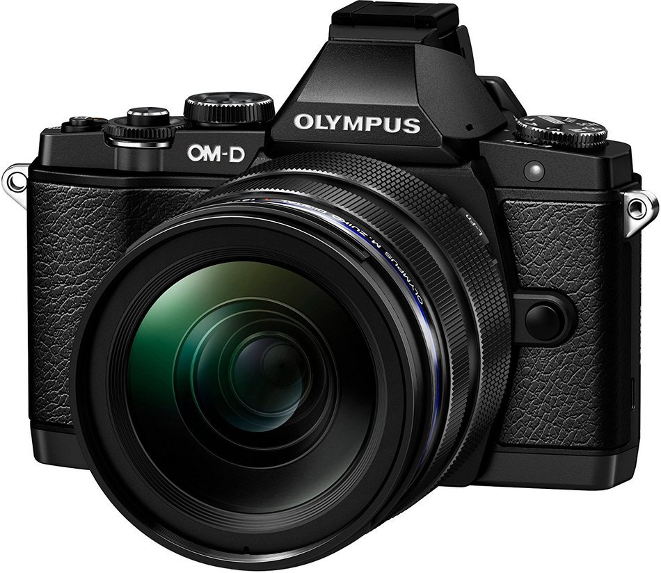 Olympus OM-D E-M5 Digital Compact System Camera with M.Zuiko Digital ED 12-40mm f2.8 Pro Lens - Elite Black (16.1MP... N4