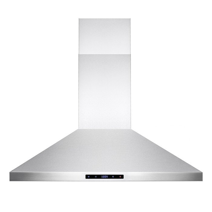 FIREBIRD Stainless Steel Wall Mount Range Hood, 36-Inch, Carbon Filters Included N3