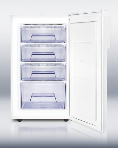 Summit FS407LMEDADA 20" Medically Approved & ADA Compliant Compact Refrigerator with 2.8 cu. ft. Capacity Factory... N2