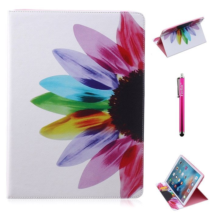 iPad Pro Case, Firefish Kickstand Feature Case Premium PU Leather Wallet [Card Slots] Scratch-Resistance Specially... N64