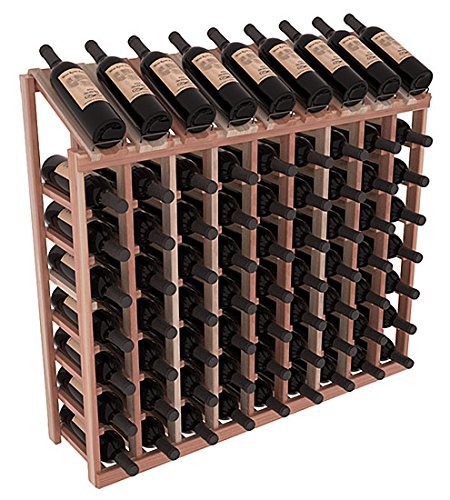 Wine Racks America Redwood 9 Column 8 Row Display Top Kit. 13 Stains to Choose From! N14