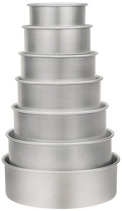Mermaid M8844 9-inch Round Loose-Based Cake Tin N6