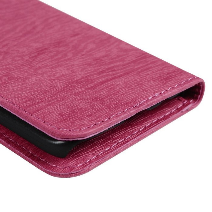 Badalink Galaxy S7 Wallet Case Wood Texture Premuim PU Leather Case Slim Fit Flip Folio Kickstand Case with Card... N14