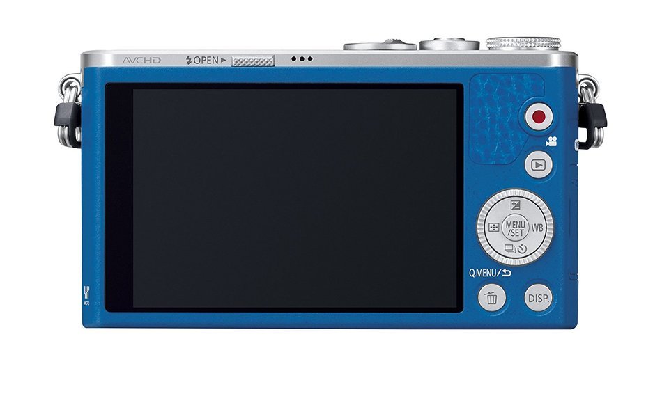 Panasonic Mirrorless interchangeable-lens camera GM1S Lens Kit Blue DMC-GM1SK-A - International Version (No Warranty) N5