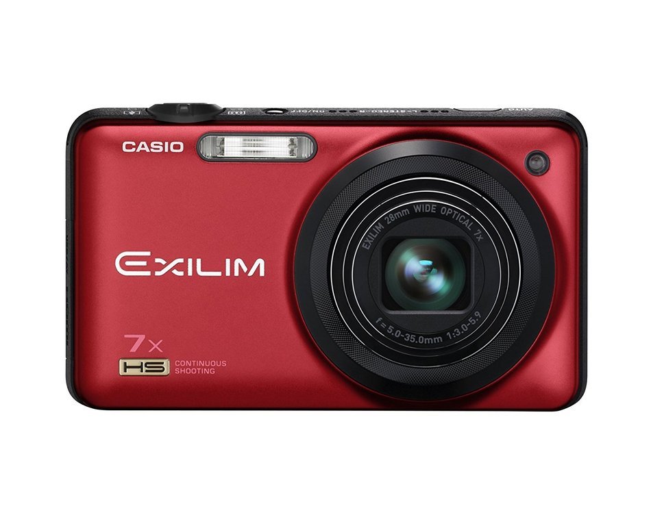 CASIO EXILIM EX-FC200S Red EX-FC200SRD - International Version (No Warranty)