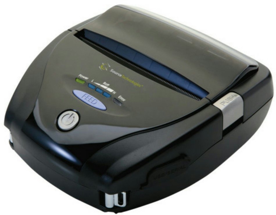 Source Technologies STm.117b Durable Mobile Bluetooth Thermal Printer