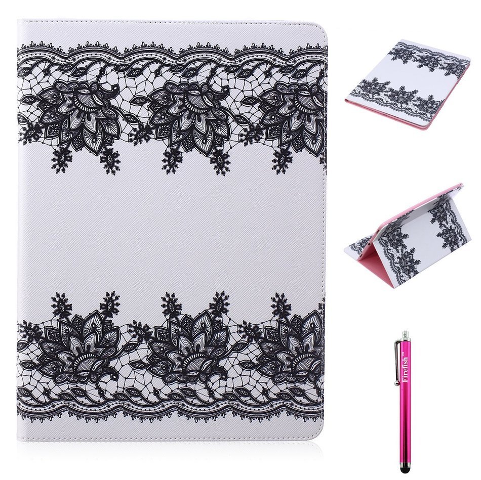 iPad Pro Case, Firefish Kickstand Feature Case Premium PU Leather Wallet [Card Slots] Scratch-Resistance Specially... N88