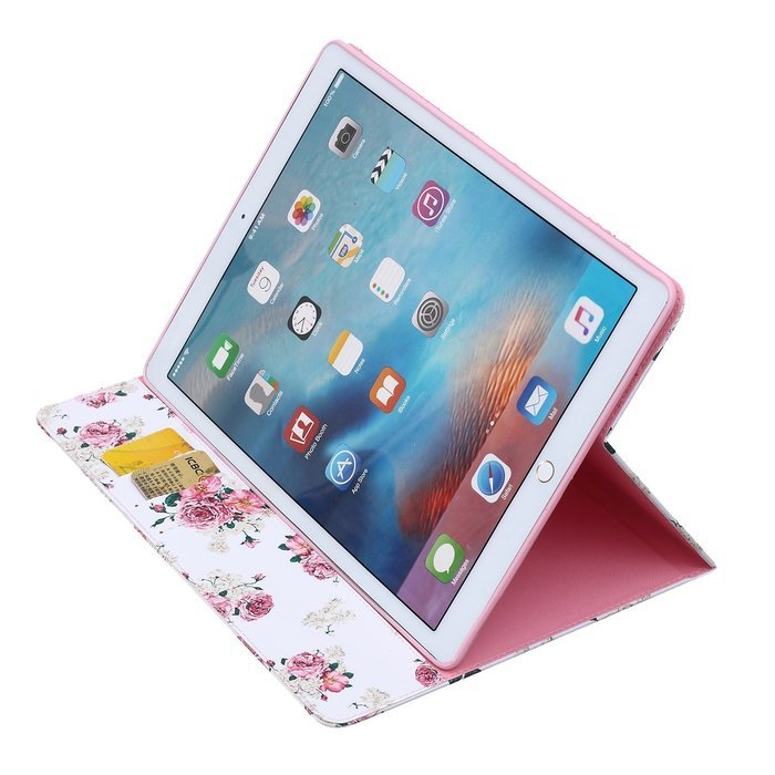 iPad Pro Case, Firefish Kickstand Feature Case Premium PU Leather Wallet [Card Slots] Scratch-Resistance Specially... N90