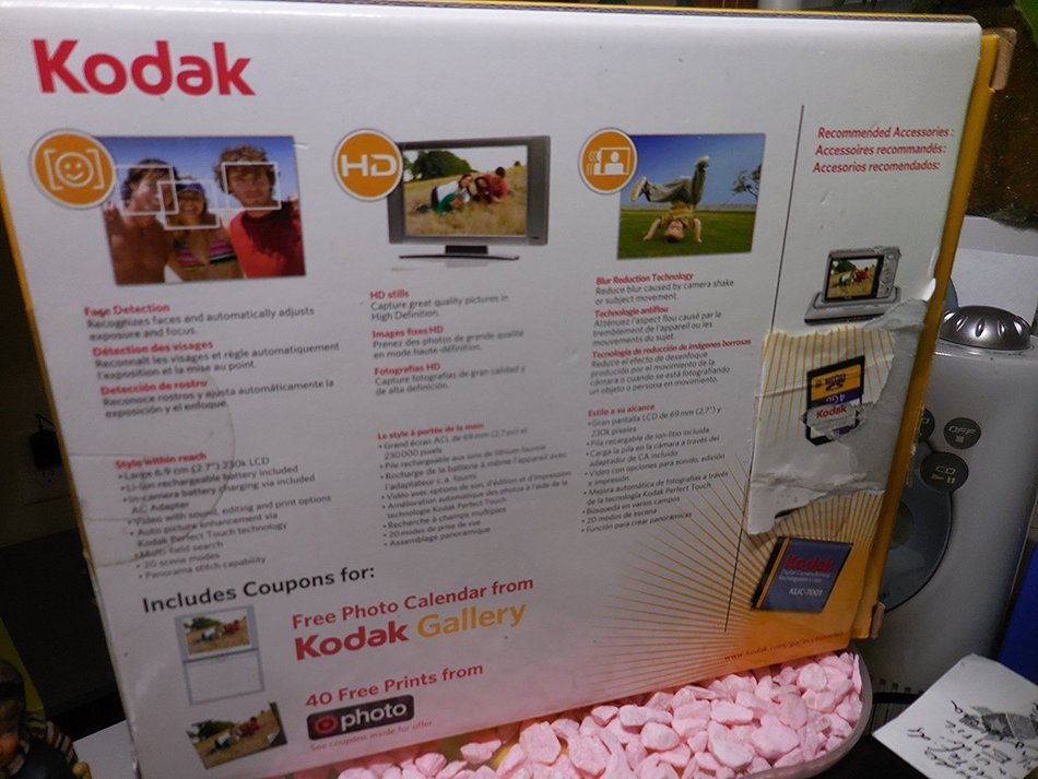 Kodak EasyShare MX1063 10.3MP 3x Optical/5x Digital Zoom HD Camera (Silver) N4