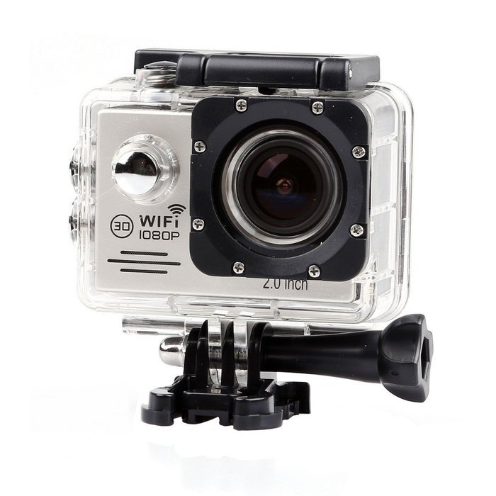 Lightdow LD6000 WiFi 1080P HD Sports Action Camera Bundle with DSP:Novatek NT96655 Chip, 2.0-Inch LTPS LCD, 170... N9