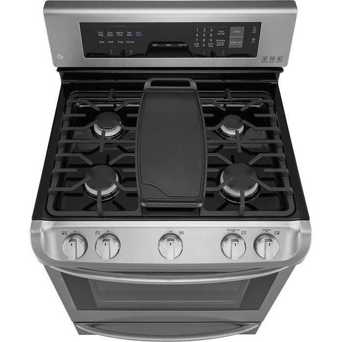 LG LRG4115ST 30" Stainless Steel Gas Range - Convection N2