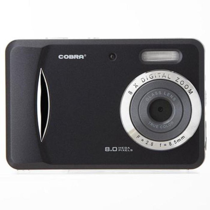 Cobra Digital 8 MP Digital Camera with 2.4-Inch LCD Display and Video Recording DC8650