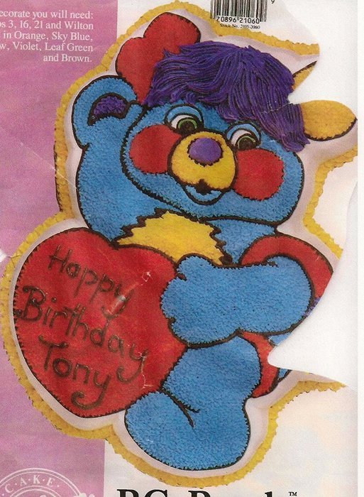 Wilton Cake Pan: P. C. Popple (2105-2060, 1985)