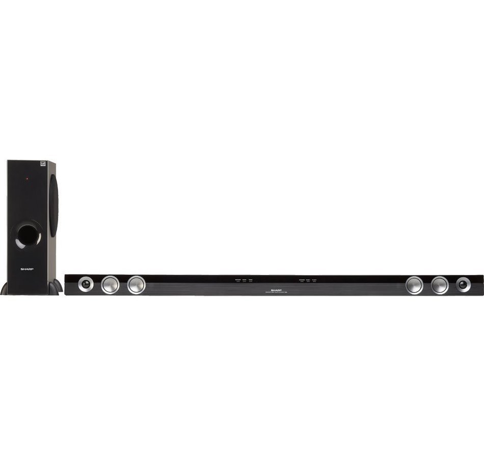 Sharp HT-SB60 High-Powered Soundbar System for 60-Inch & Larger TVs with Wireless Subwoofer N2