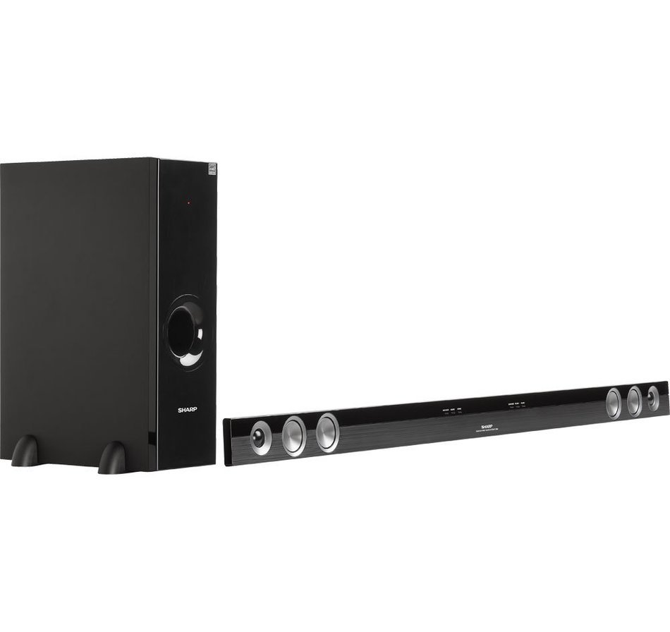 Sharp HT-SB60 High-Powered Soundbar System for 60-Inch & Larger TVs with Wireless Subwoofer N3