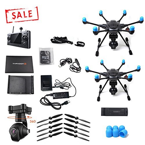Yuneec Typhoon H Two drone bundle (Full drone + bare Typhoon H)