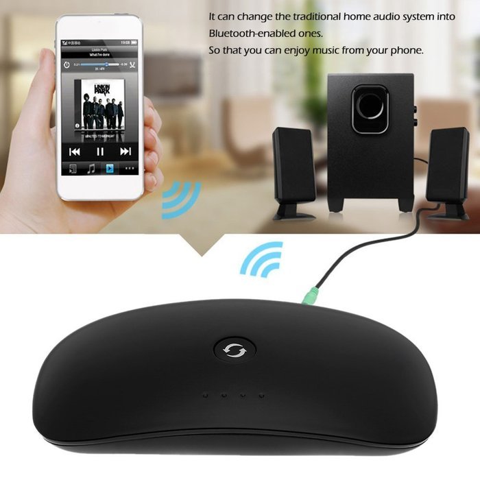 Docooler&reg; H-3D Bluetooth Receiver / Car Kit,Portable Wireless Audio Adapter 3D Surround Sound Bluetooth Music... N4
