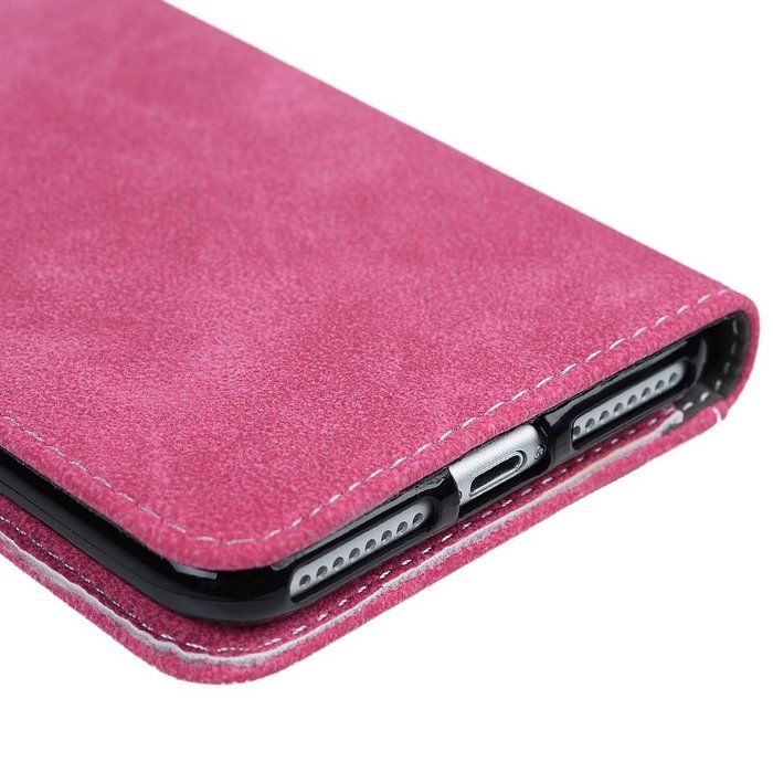 iPhone 7 Plus Case (5.5") - Wallet Flip Folio Stand Case Counterfeit Cashmere Leather Extra ID/Credit Card Holders... N13