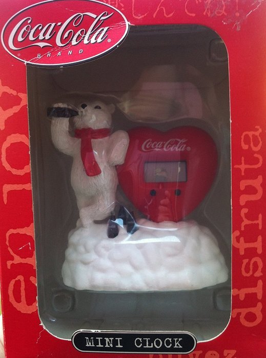 Coca Cola Coke Mini 3" Clock