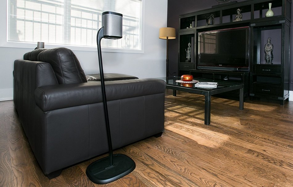 Speaker Stand for SONOS PLAY 1 & PLAY 3 - Black Pair N2