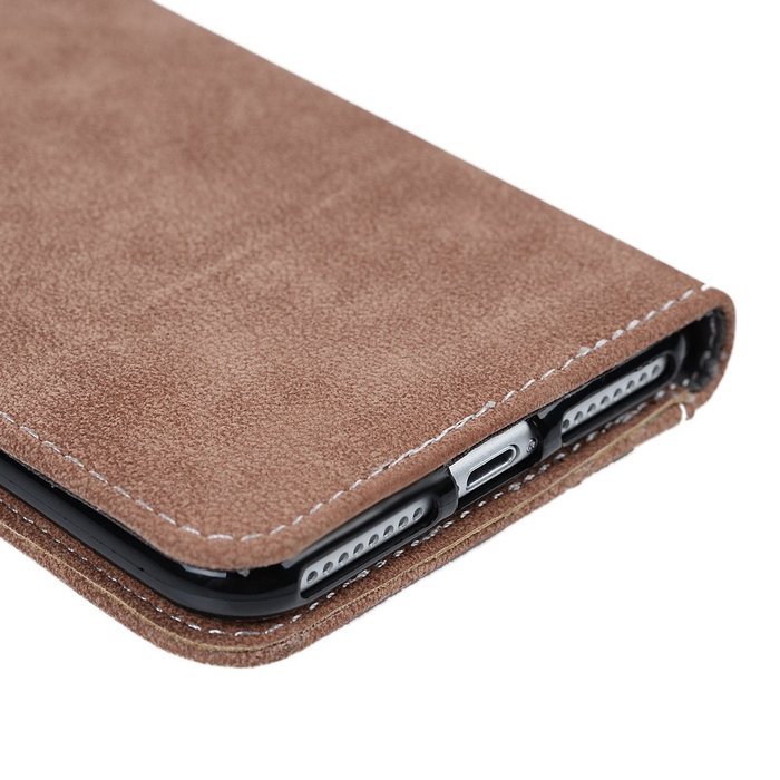 iPhone 7 Plus Case (5.5") - Wallet Flip Folio Stand Case Counterfeit Cashmere Leather Extra ID/Credit Card Holders... N17