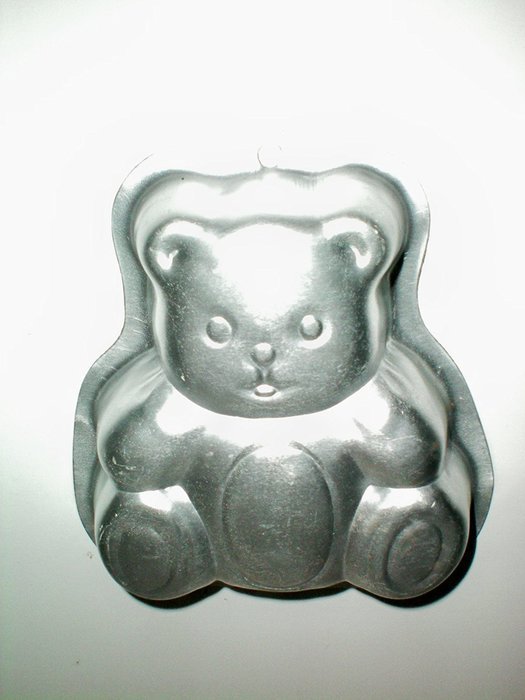 Wilton Small Bear Cake Pan [approx. 5" tall] as shown
