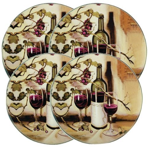New RANGE KLEEN 5000 Round Burner Kovers, 4 pk (Ripe from the Vine)