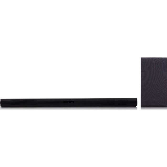 LG SH4 2.1ch 300W Sound Bar with Wireless Subwoofer + Bluetooth Connectivity Bundle includes Sound Bar with Subwoofer... N3