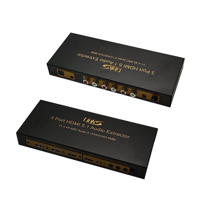 4 port HDMI 4K X 2Kswitcher LinkS 4 in 1 out HDMI Switch 1080P/HDMI 1.4a Supports 3D with IR Wireless Remote and... N4