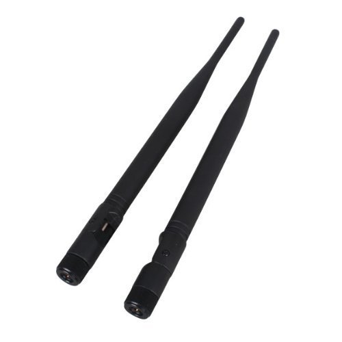 RioRand Wireless 3W Audio Video AV 2.4GHz Transmitter Sender Receiver CCTV with 8 Channels N10