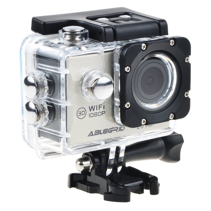 ABLEGRID&reg; AG4000 30-meter Waterproof 12MP 2.0 inch WIFI 1080P HD Sports Action Camera with 170&deg; wide Angle Lens... N3