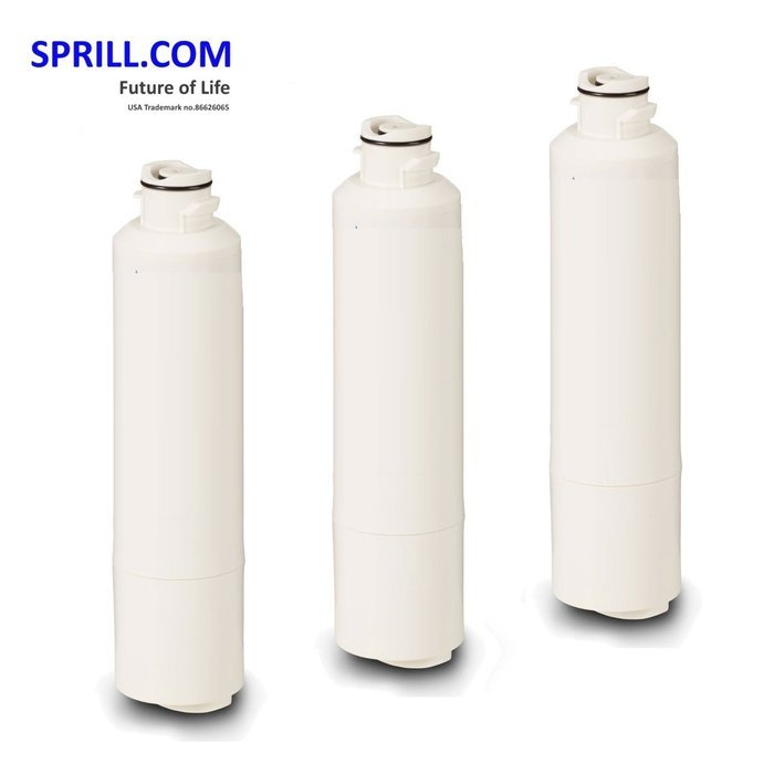 3 Pack Sprill Samsung DA29-00020B HAF-CIN/EXP Comparable Refrigerator Water Filter N2