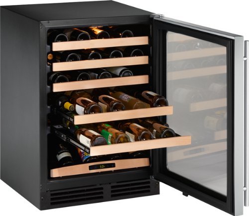 48 Bottle Single Zone Wine Refrigerator Lock: Yes N2