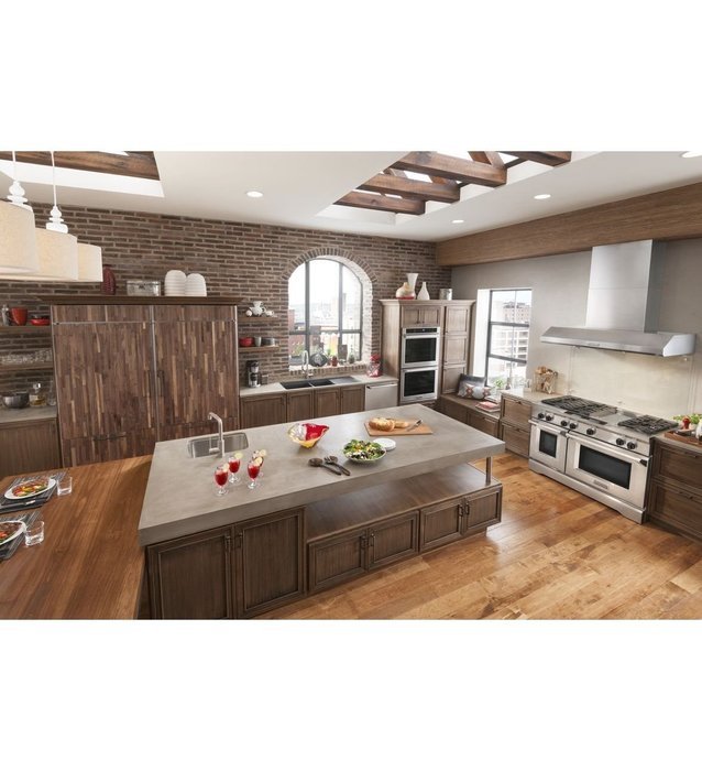 KitchenAid KGCU484VSS 48 Commercial Style Gas Rangetop - Stainless Steel N2