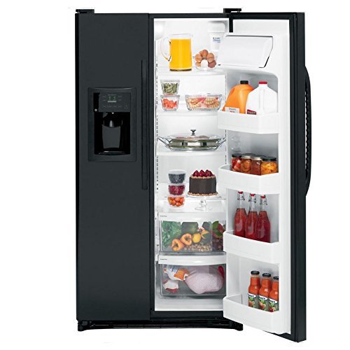 GE GSS25GGHBB 25.4 Cu. Ft. Black Side-By-Side Refrigerator