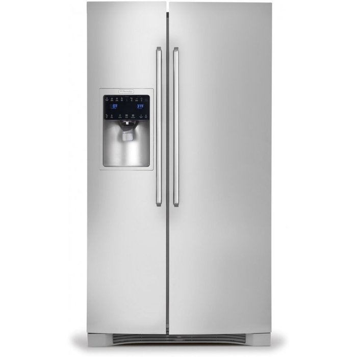Electrolux EI23CS65KSIQ-Touch 22.6 Cu. Ft. Stainless Steel Counter Depth Side-By-Side Refrigerator - Energy Star