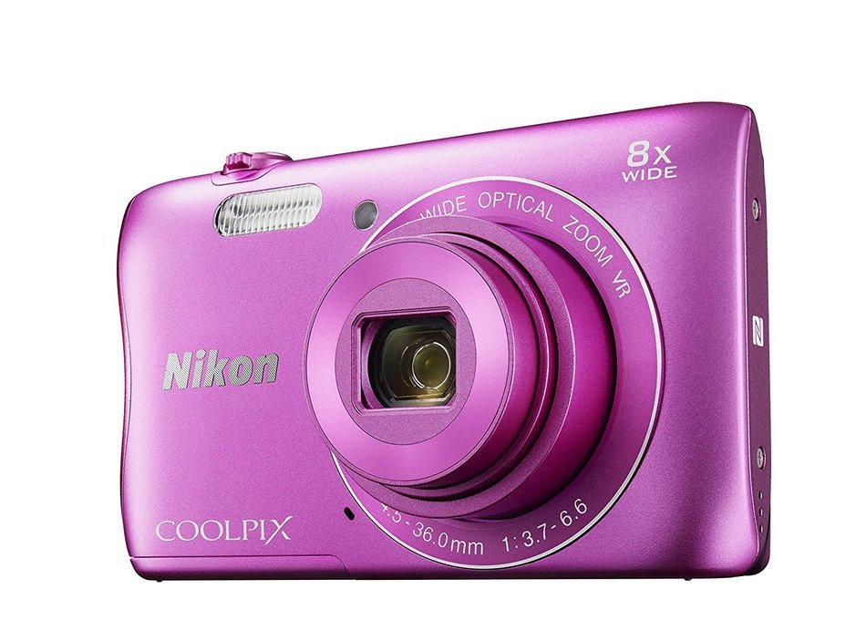 Nikon COOLPIX S3700 Pink optical 8x zoom 20.05 million pixels - International Version (No Warranty) N4
