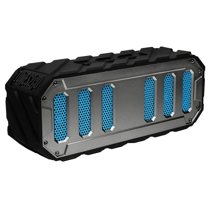 TUNES2GO WBS-GBK Rugged Rocker Waterproof Bluetooth Speaker N3